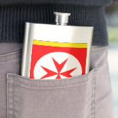 Flasque Bannière de la Marine Médicis de Toscane (En situation)