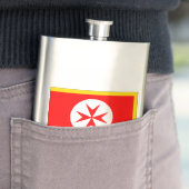 Flasque Bannière de la Marine Médicis de Toscane (En situation)