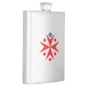 Flasque Bannière de la Marine Médicis de Toscane (Droite)