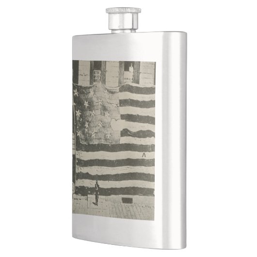 Flasque Bannière étoilée : drapeau américain à l'écran (Gauche)