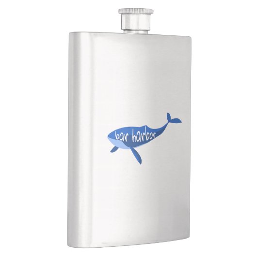 Flasque Bar Harbour Maine Whale (Droite)