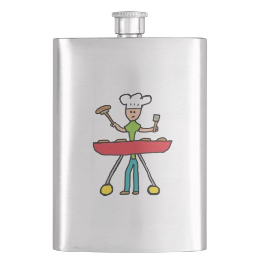 Flasque Barbecue Grillmaster BBQ (devant)