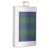Flasque Barclay clan tartan bleu vert plaid (Droite)