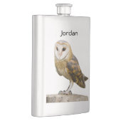 Flasque Barn Owl (Droite)