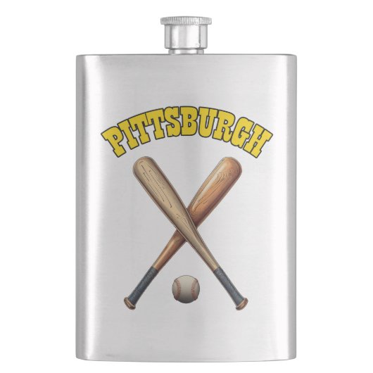 Flasque Baseball de Pittsburgh (devant)