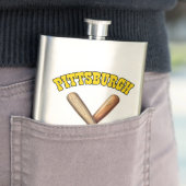 Flasque Baseball de Pittsburgh (En situation)