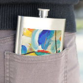 Flasque Bataille maritime de Kandinsky 1913 (En situation)