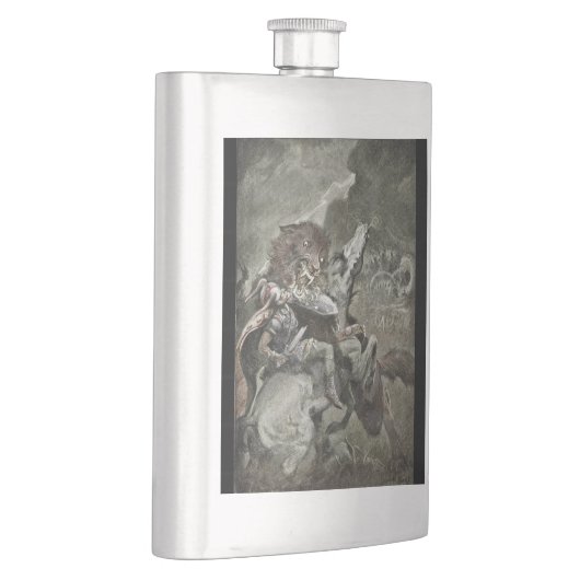 Flasque Batailles d'Oding Fenrir (Droite)