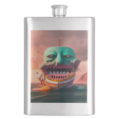 Flasque Bateau effrayant (devant)