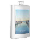 Flasque Bateaux à la marina par Shirley Taylor (Droite)