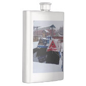 Flasque Bateaux bleus et rouges (Droite)