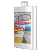 Flasque Bateaux de pêche colorés, Cap-Vert (Gauche)