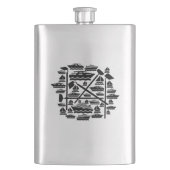 Flasque Bateaux & Hots (devant)