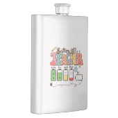 Flasque Batterie vie d'un enseignant - Éducateur relatif (Droite)