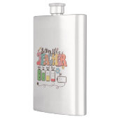 Flasque Batterie vie d'un enseignant - Éducateur relatif (Gauche)