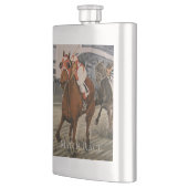 Flasque Beau cheval ravit les propriétaires en course clas (Gauche)