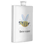 Flasque Bee caractère avec mustache lunettes de soleil Bee (Droite)