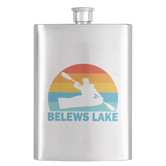 Flasque Belews Lake Caroline du Nord Kayak (devant)