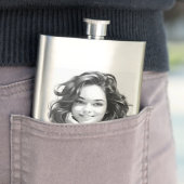 Flasque Belle bouteille classique (En situation)