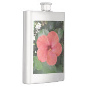 Flasque Belle Fleur d'Hibiscus Orange (Droite)