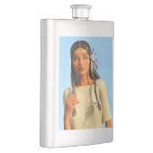 Flasque Belle tenue autochtone amérindienne (Droite)