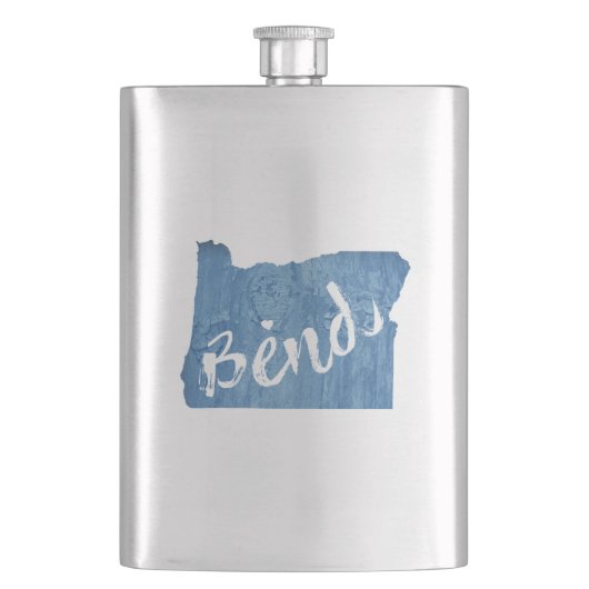 Flasque Bend, Oregon Veine de bois (devant)