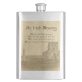 Flasque Bénédiction irlandaise vintage (devant)