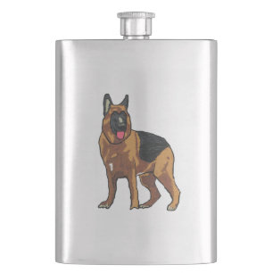 Flasque berger allemand Alsacien