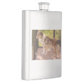 Flasque berger australien merle rouge complet (Droite)