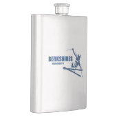 Flasque Berkshires Massachusetts Skier (Droite)