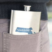 Flasque Berkshires Massachusetts Wood Grain (En situation)