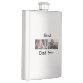Flasque best dad ever happy fête des pères ajouter votre p (Droite)