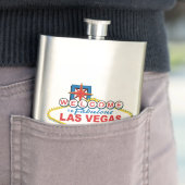 Flasque Bienvenue à Las Vegas (En situation)