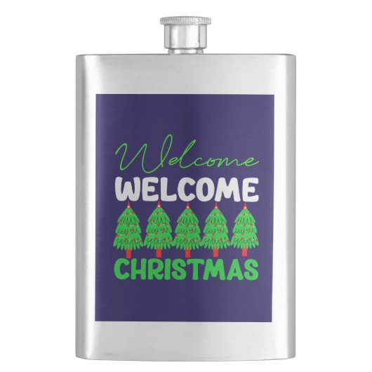 Flasque Bienvenue Noël-85600 (devant)