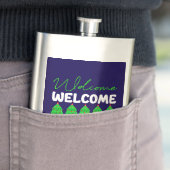 Flasque Bienvenue Noël-85600 (En situation)