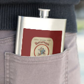 Flasque Bière russe Bogatyr (En situation)