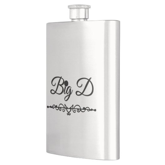 Flasque Big D avec Red Heart (Gauche)