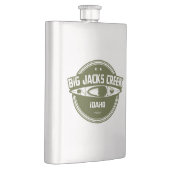 Flasque Big Jacks Creek Wild Et Rivière Pittoresque Idaho  (Droite)