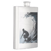 Flasque Big Wave Surfer cadeau personnalisé (Droite)