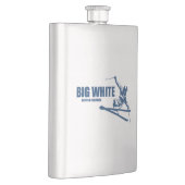 Flasque Big White Skier Colombie-Britannique (Droite)