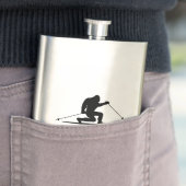 Flasque Bigfoot Cares Telemark Ski (En situation)