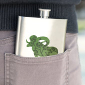 Flasque Bighorn Sheep Tree (En situation)