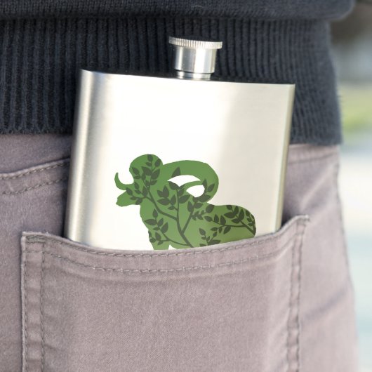 Flasque Bighorn Sheep Tree (En situation)