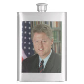 Flasque Bill Clinton (devant)