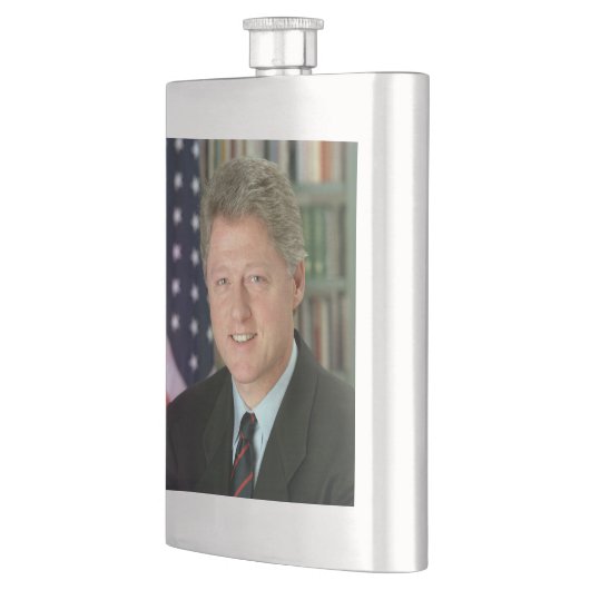Flasque Bill Clinton (Gauche)