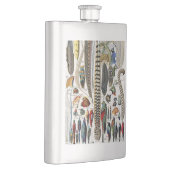 Flasque Bird Feather Wildlife Antique Feathers Art Nouveau (Droite)