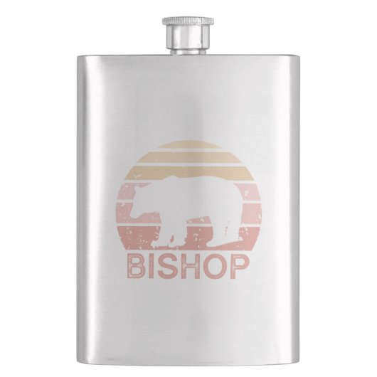 Flasque Bishop California Retro Bear (devant)