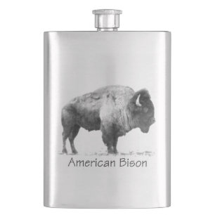 Flasque Bison américain