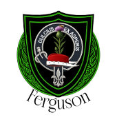 Flasque Blason de clan écossais Ferguson