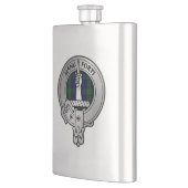 Flasque Blason et tartan du clan MacKay (Gauche)